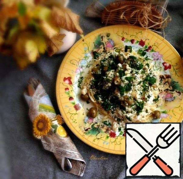 Pasta with Cod in Cream Sauce Recipe