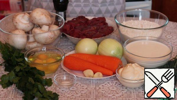 Prepare all the necessary ingredients.