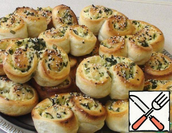 Cheese and Spinach Rolls Recipe