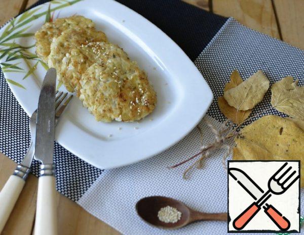 Chopped Cutlets of Squid and Potatoes Recipe