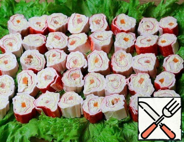 Appetizer Of Crab Sticks Recipe