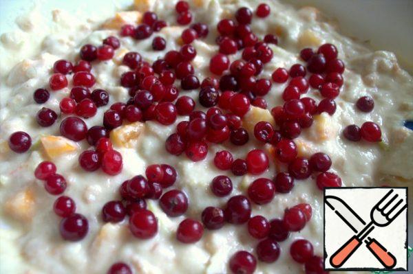 For contrast, I decided to add some cranberries.