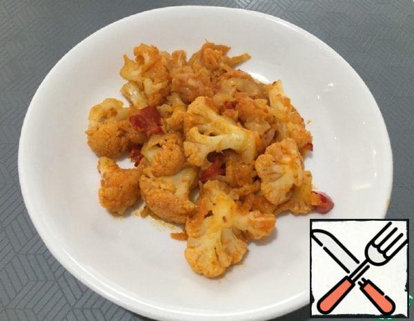 Cauliflower in Vegetable Sauce Recipe