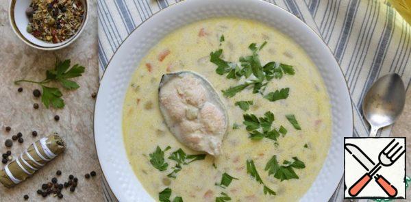 Thick Fish Soup "A La Vatersay" Recipe