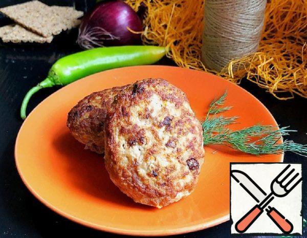 Cutlets with Suluguni Recipe