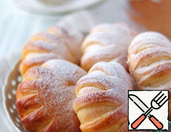 Vanilla Buns with Cottage Cheese Recipe