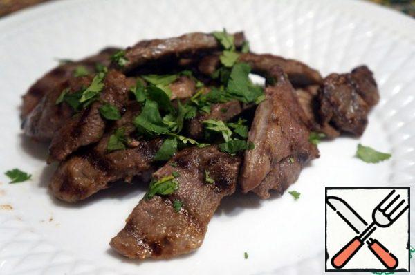 When serving, you can decorate with parsley leaves.
Bon Appetit!