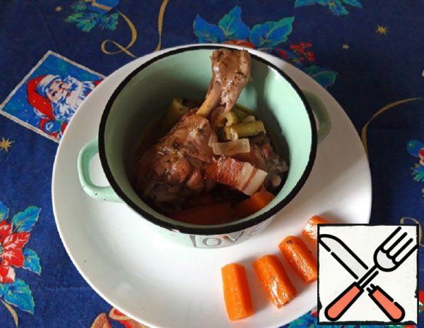 Provencal-Style Chicken in Wine Recipe