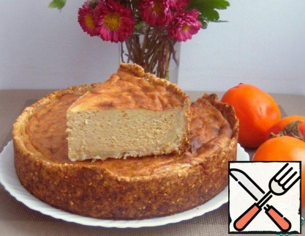 The Cheesecake with Persimmon Recipe