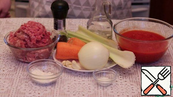 Prepare all the ingredients.