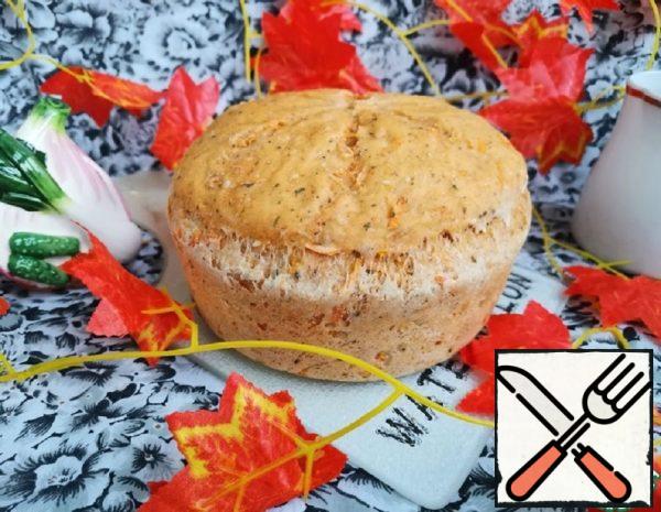 Carrot Bread with Adjika Recipe