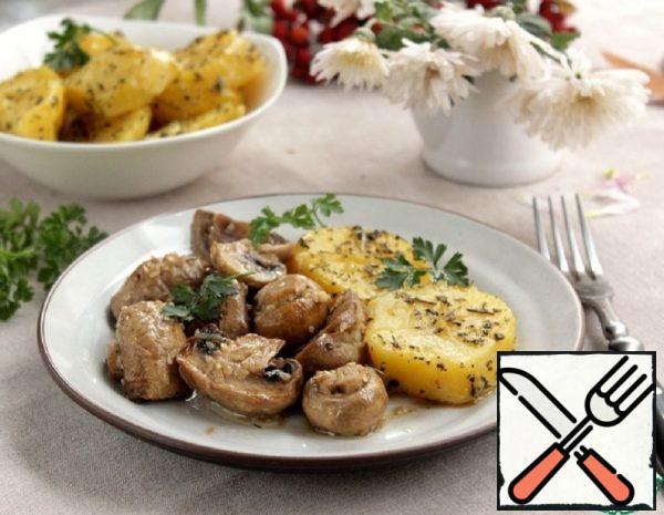 Mushrooms in Glazes Recipe