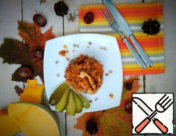 Chicken Fillet in Pumpkin Sauce Recipe