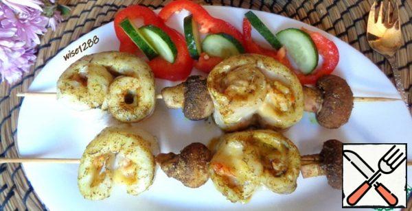 Pike Perch Baked with Shrimp and Cheese Recipe