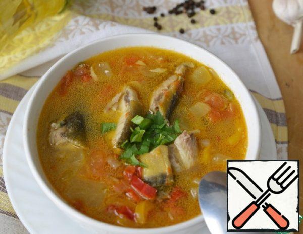 Fish Stew Soup with Vegetables Recipe