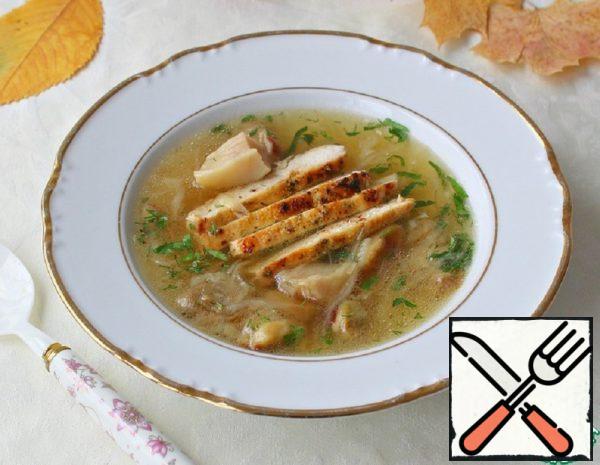 Cabbage Soup with Porcini Mushrooms Recipe