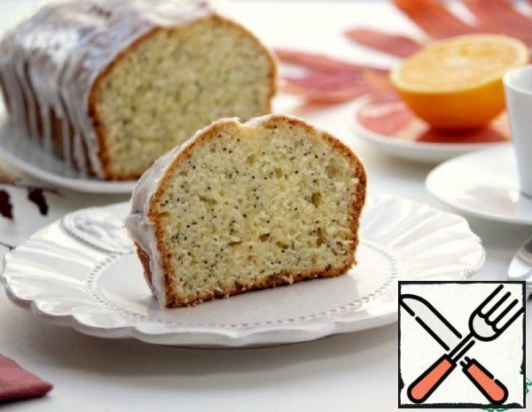 Yogurt Cake with Poppy Seeds Recipe
