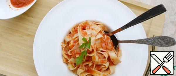 Baked Pepper Sauce for Pasta Recipe