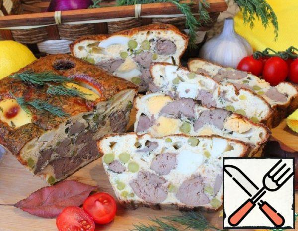 Snack Casserole with Liver and Egg Recipe