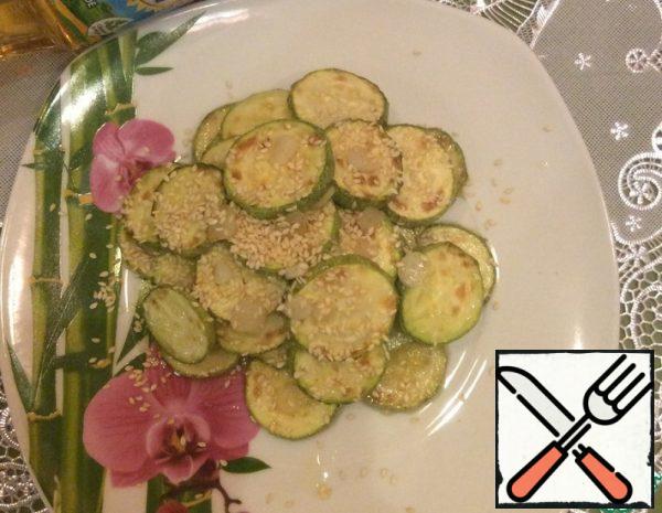 Warm Zucchini Salad Recipe