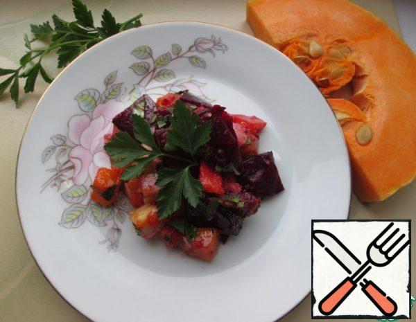 Salad of baked Vegetables Recipe