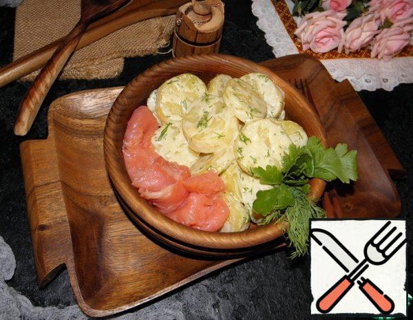 Potato Salad with Trout Recipe