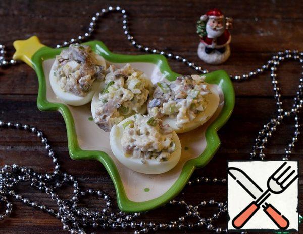 Eggs Stuffed with Herring Recipe