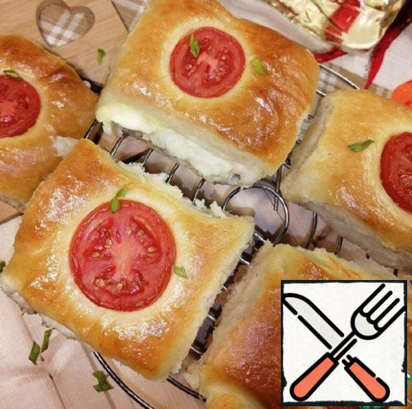 Collapsible Pie with Potatoes and Suluguni Recipe