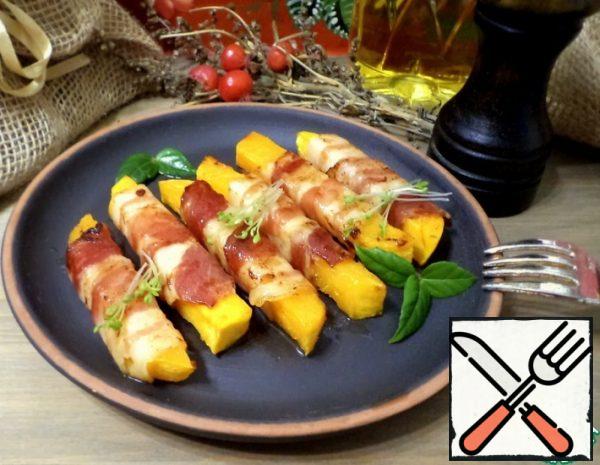 Pumpkin in Bacon with a Golden Crust Recipe