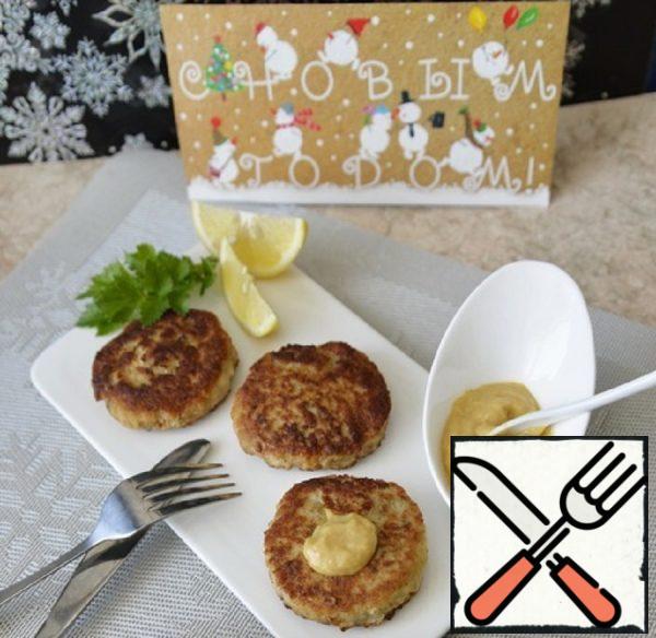 Fish Cutlets with Mustard and Honey Sauce Recipe