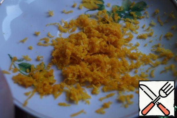 Remove the zest from 1 orange.