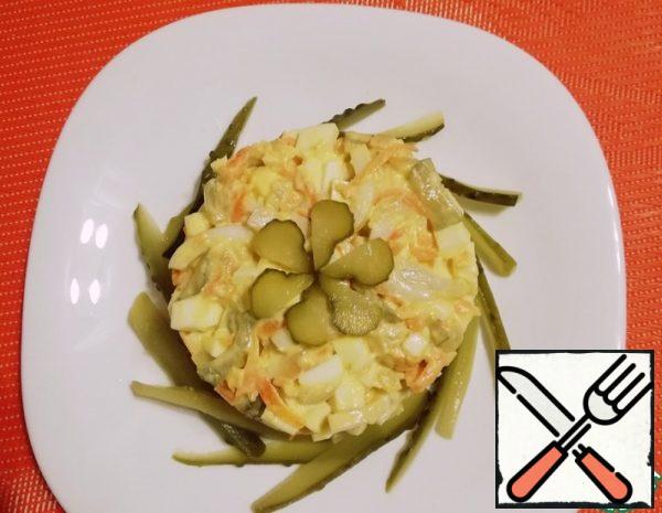 Salad "Tender Squid" Recipe