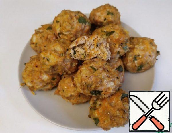 Oatmeal Chicken Meatballs Recipe