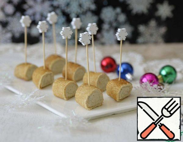 Pancake Rolls with Mackerel Mousse Recipe