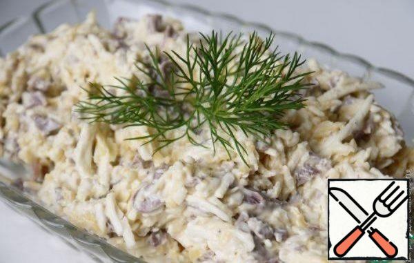 Salad with Mushroom Recipe