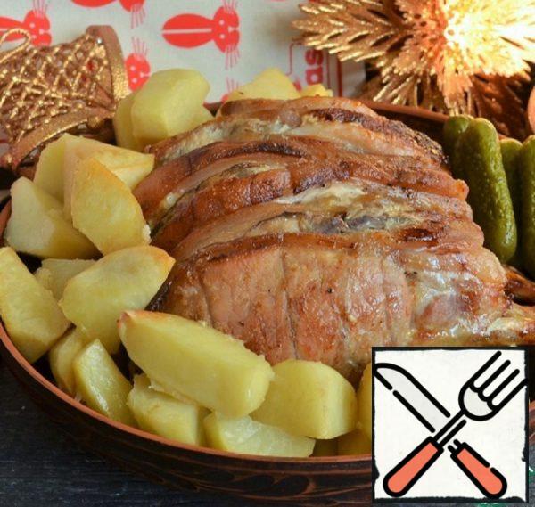 Pork Loin in Mustard-Horseradish Marinade Recipe