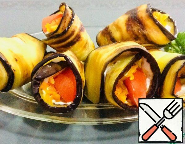 Eggplant Rolls "Sharp" Recipe