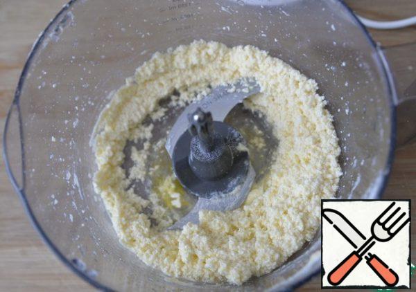 Put the egg, mix again.