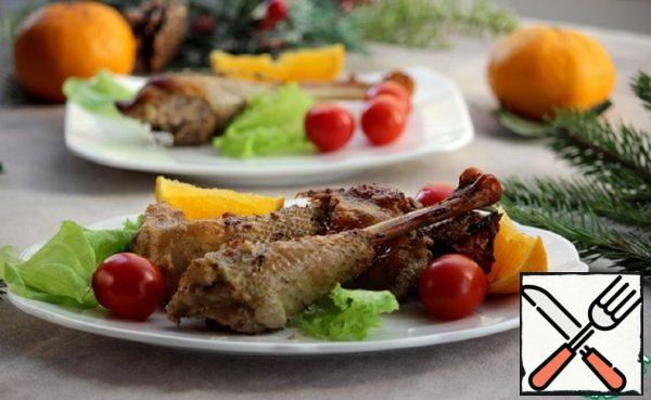 Baked Chicken in Mustard-Orange Sauce Recipe