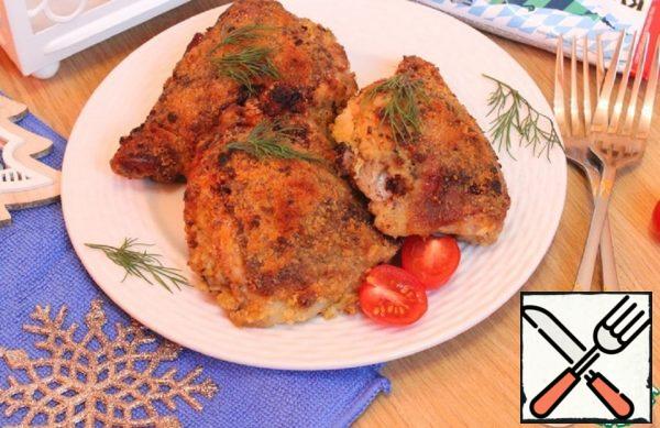 Thighs with a Crisp Mustard Crust Recipe