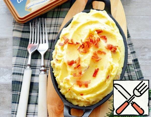 Mashed Potatoes with Cheese and Bacon Recipe