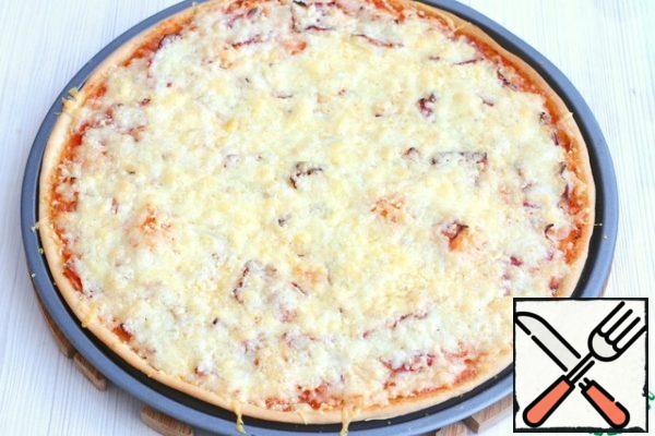 The pizza is ready!