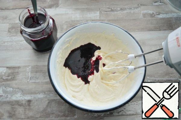 Add the cherry jam and whisk again.

** A link to the cherry jam recipe can be found at the end of the recipe.