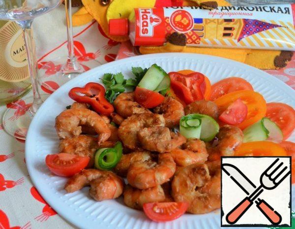 Grilled Shrimp in Mustard Marinade Recipe