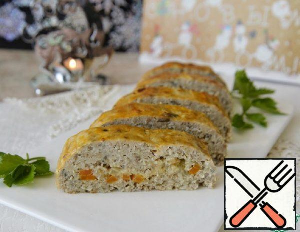 Fish Roll with Carrots and Cheese Recipe