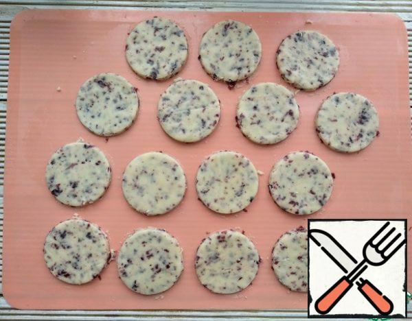 Carefully remove excess dough.