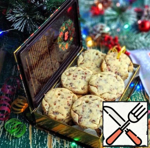 Cookies with Cranberries "New Year" Recipe