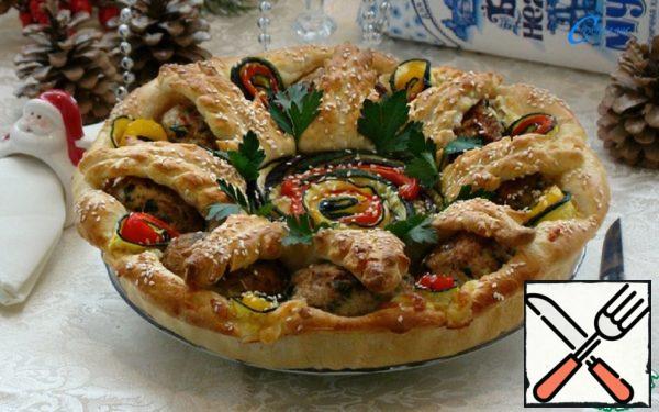 Snack Pie "Happy New Year!" Recipe