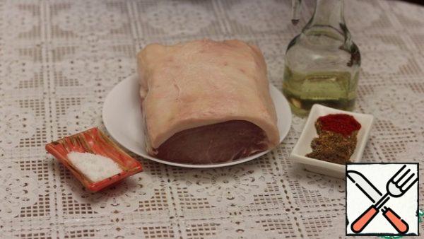 Prepare all the ingredients.