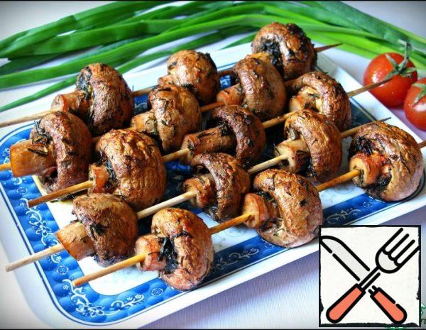Shish Kebab from Mushrooms Recipe